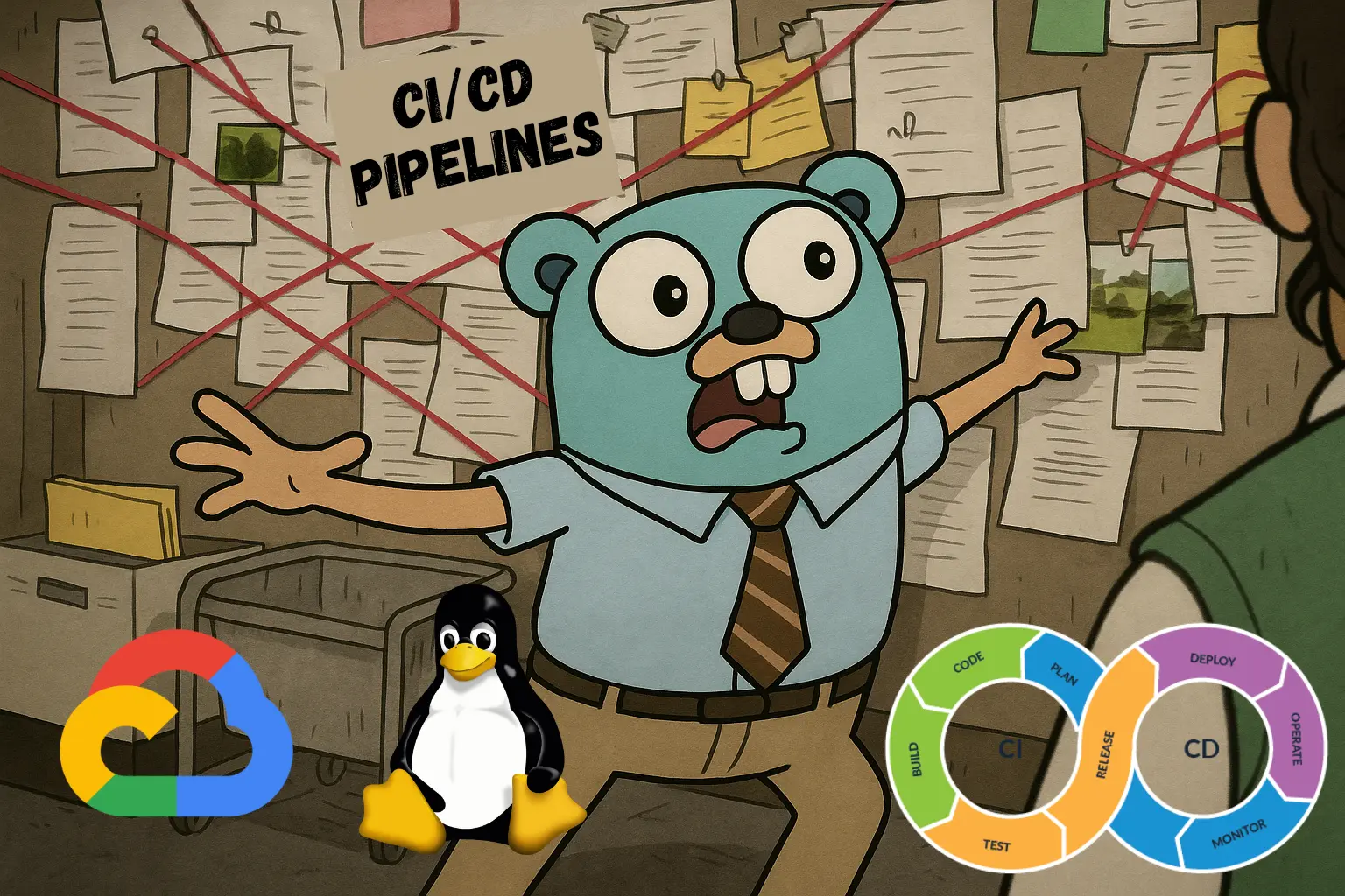 GitHub Pipelines for Go
