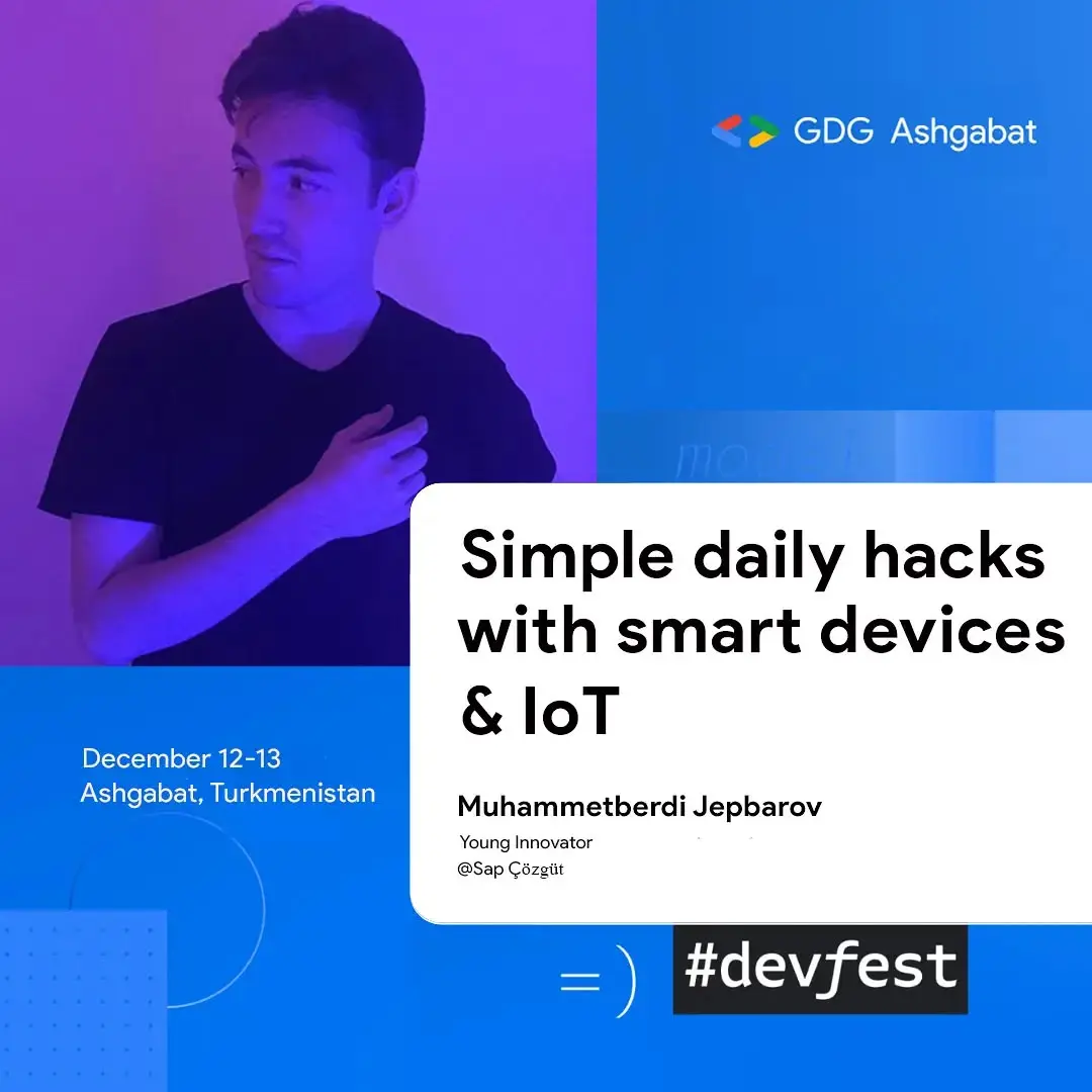 DevFest'21 Speaker