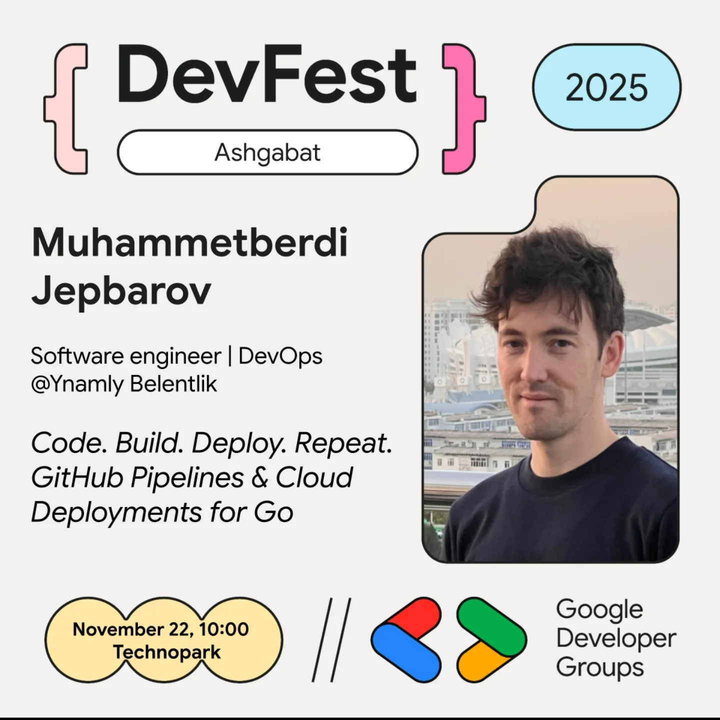 Code. Build. Deploy. Repeat. GitHub Pipelines and Cloud Deployments for Go